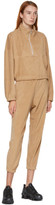 Thumbnail for your product : Gil Rodriguez SSENSE Exclusive Beige Terry Beachwood Lounge Pants