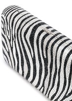 Thumbnail for your product : Judith Leiber Seamless zebra print clutch