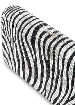 Judith Leiber Seamless zebra print clutch