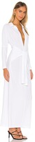 Thumbnail for your product : Norma Kamali Tie Front NK Shirt Dress
