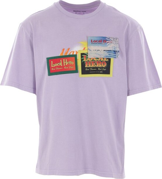 Martine Rose Graphic Printed Crewneck T-Shirt