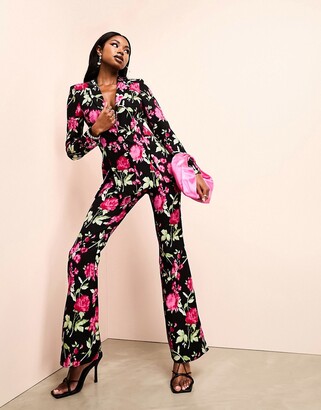 Floral Pants Suit Women | ShopStyle