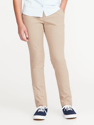 skinny uniform pants for girls
