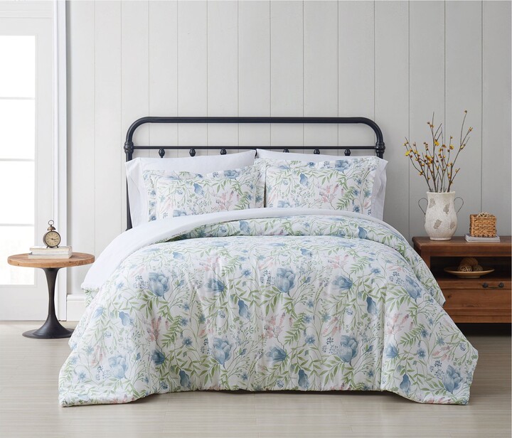 Cottage Classics Field Floral 3-Piece King Comf orter Set