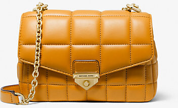 soho quilted leather shoulder bag