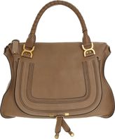 Thumbnail for your product : Chloé Marcie Large Satchel-Brown