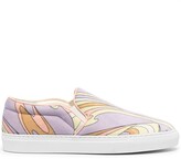 Thumbnail for your product : Pucci Vortici-print sneakers