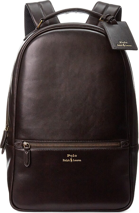 Polo Ralph Lauren Smooth Leather Backpack ShopStyle