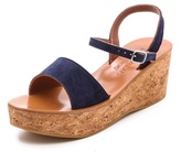 Thumbnail for your product : K. Jacques Josy Wedge Sandals