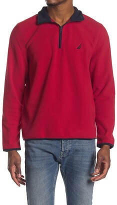 nautica red sweater