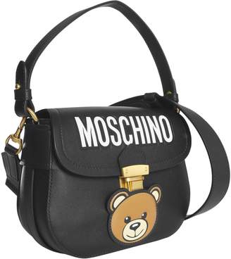 Moschino Leather Bag With Teddy Bear