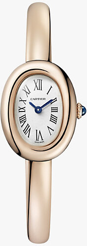 Rose Gold Baignoire Mini 18ct Rose-Gold Quartz Watch 17cm