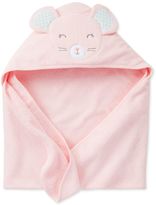 Thumbnail for your product : Carter's Baby Girls' Hooded Mouse Towel