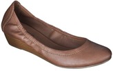 Thumbnail for your product : Mossimo Women's Orabel Scrunch Top Wedge - Cognac