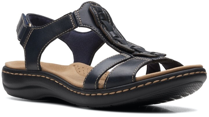 Clarks Laurieann Kay T-strap Slingback Sandals Women's Shoes - ShopStyle