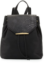 Thumbnail for your product : Sloane Danielle Nicole Small Faux-Leather Backpack, Black