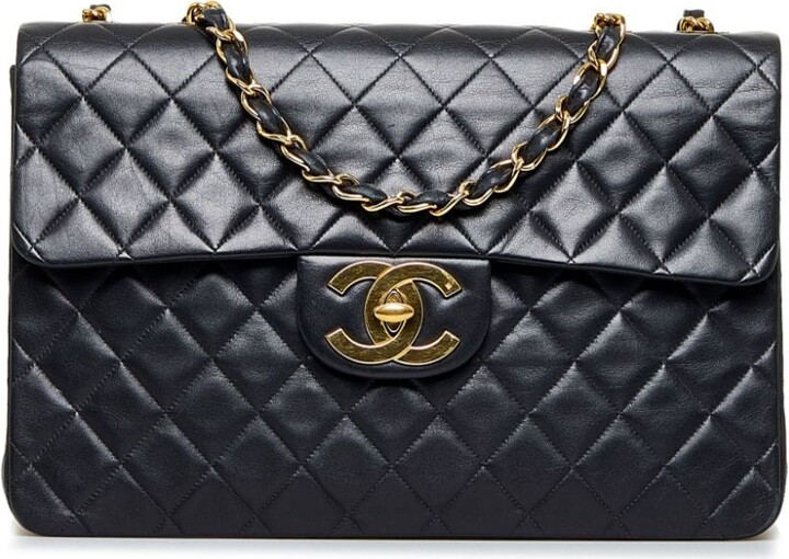 coco chanel quilted handbags black