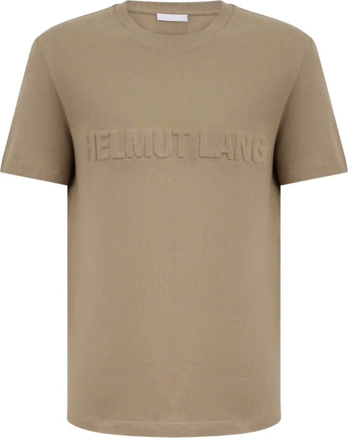 Helmut Lang logo-embossed T-shirt