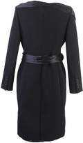Thumbnail for your product : Givenchy Wool Coat With Silk Detail