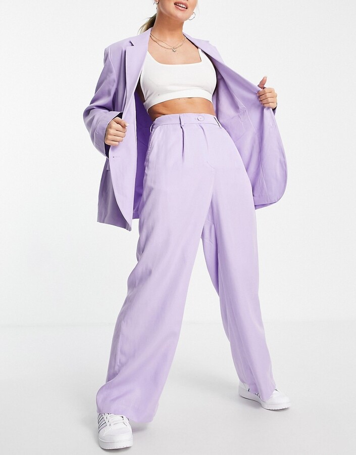 dressy purple pant suits