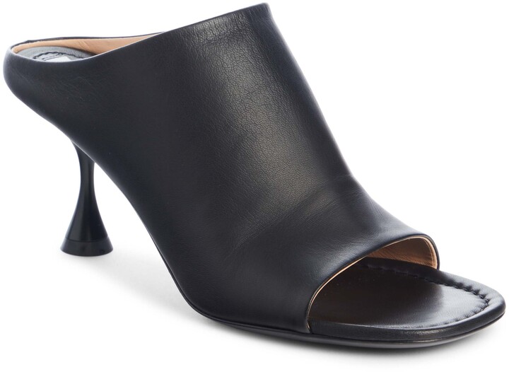 Flirt01 Lucite Mule Heel Sandals - Womens Transparent Backless Open Toe  Shoes - ShopperBoard