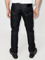 Thumbnail for your product : Jacob Cohen Black Mid-Rise Slim Leg Jeans