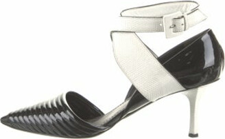 Louis Vuitton Sepia Monogram Mini Lin Ankle Wrap Pumps Size 9.5/40 -  Yoogi's Closet