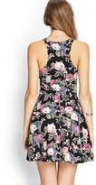 Thumbnail for your product : Forever 21 Racerback Floral A-Line Dress