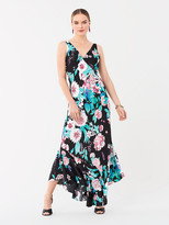 Thumbnail for your product : Diane von Furstenberg Florain Jacquard Asymmetrical Gown