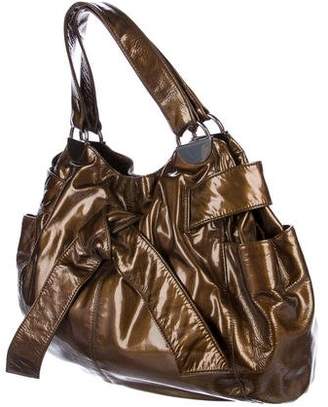Kooba Elisha Patent Leather Bow Bag