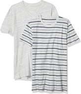 Thumbnail for your product : Splendid Mills Men's Solid & Striped Father's Day Marble Tee 2 Pack