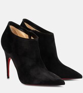 Thumbnail for your product : Christian Louboutin Gorgona 100 suede ankle boots
