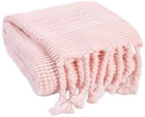 Charter Club Closeout! Damask Designs Multi-Knit Tassel Throw, Created for Macy's Bedding