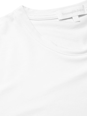 Ermenegildo Zegna Stretch-Modal T-Shirt - Men - White - S