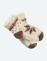 Thumbnail for your product : Fat Face Snowflake Bed Socks