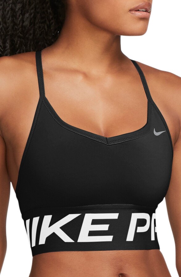 black nike pro sports bra