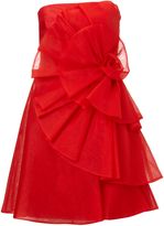 Thumbnail for your product : Ariella Red amelia silk organza short dress