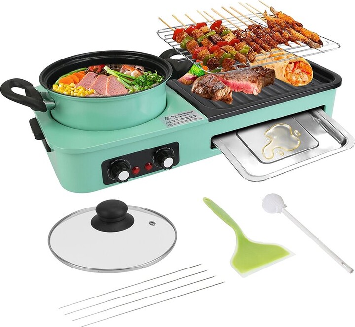 Fresh Fab Finds 3-In-1 Electric Hot Pot Grill Combo