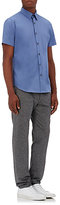 Thumbnail for your product : Theory MEN'S SYLVAIN COTTON-BLEND SHORT-SLEEVE SHIRT