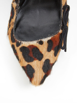 Thumbnail for your product : Maje Korail Leopard Pony Hair Pump
