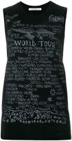 Thumbnail for your product : Givenchy printed sleeveless T-shirt