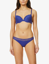 Thumbnail for your product : Passionata Sun stretch-lace push-up bra