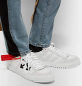 Thumbnail for your product : Off-White 3.0 Polo Suede-Trimmed Leather Sneakers