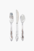 Thumbnail for your product : One Hundred 80 Degrees Real Plastic Silver Flatware Set