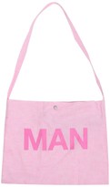 pink man bag