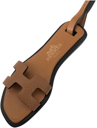 Hermes Oran Nano Charm Gold Leather Bag charms - ShopStyle