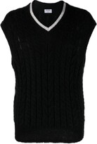 Thumbnail for your product : Filippa K Cable Knit Mohair Blend Vest