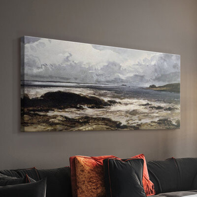 Red Barrel Studio Nautical Series-CDXXXIV- Gallery Wrapped Canvas -Ready to Hang