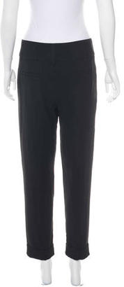 Alice + Olivia Mid-Rise Cropped Pants