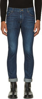 Thumbnail for your product : Robert Geller Indigo RG Washed Denim Slim Straight Jeans